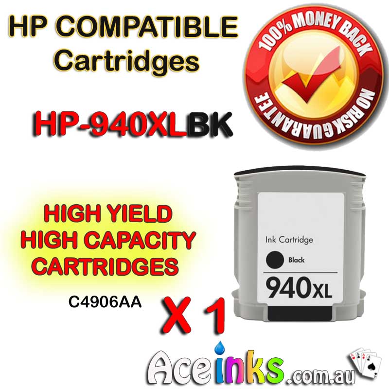 Compatible HP-940XL BK
